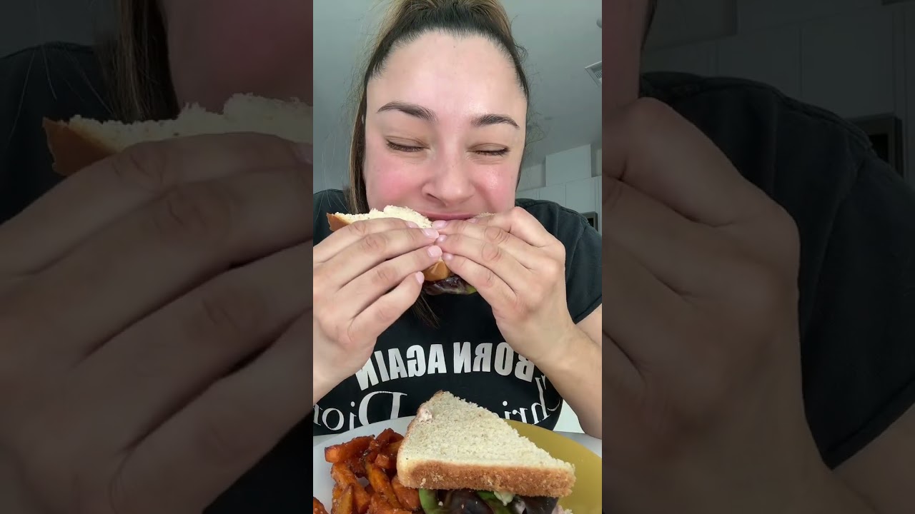 Best Lunch! A tuna sandwich and sweet potato fries!