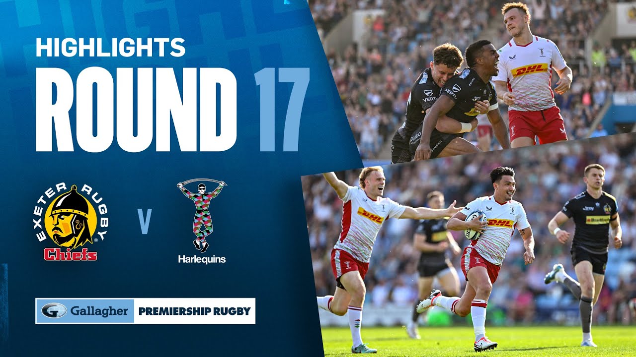Exeter v Harlequins - HIGHLIGHTS | Dominant Second Half Secures Win! | Gallagher Premiership 2023/24