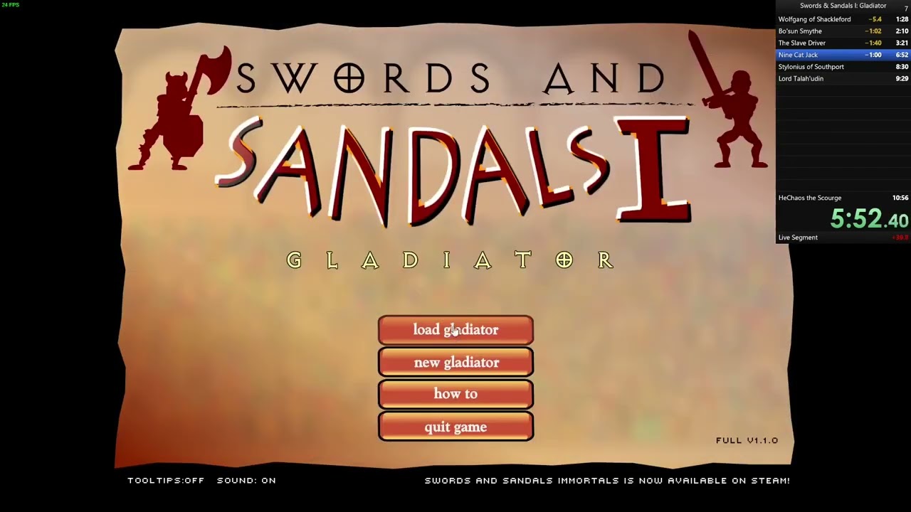 Sword and Sandals   10m 36,03s