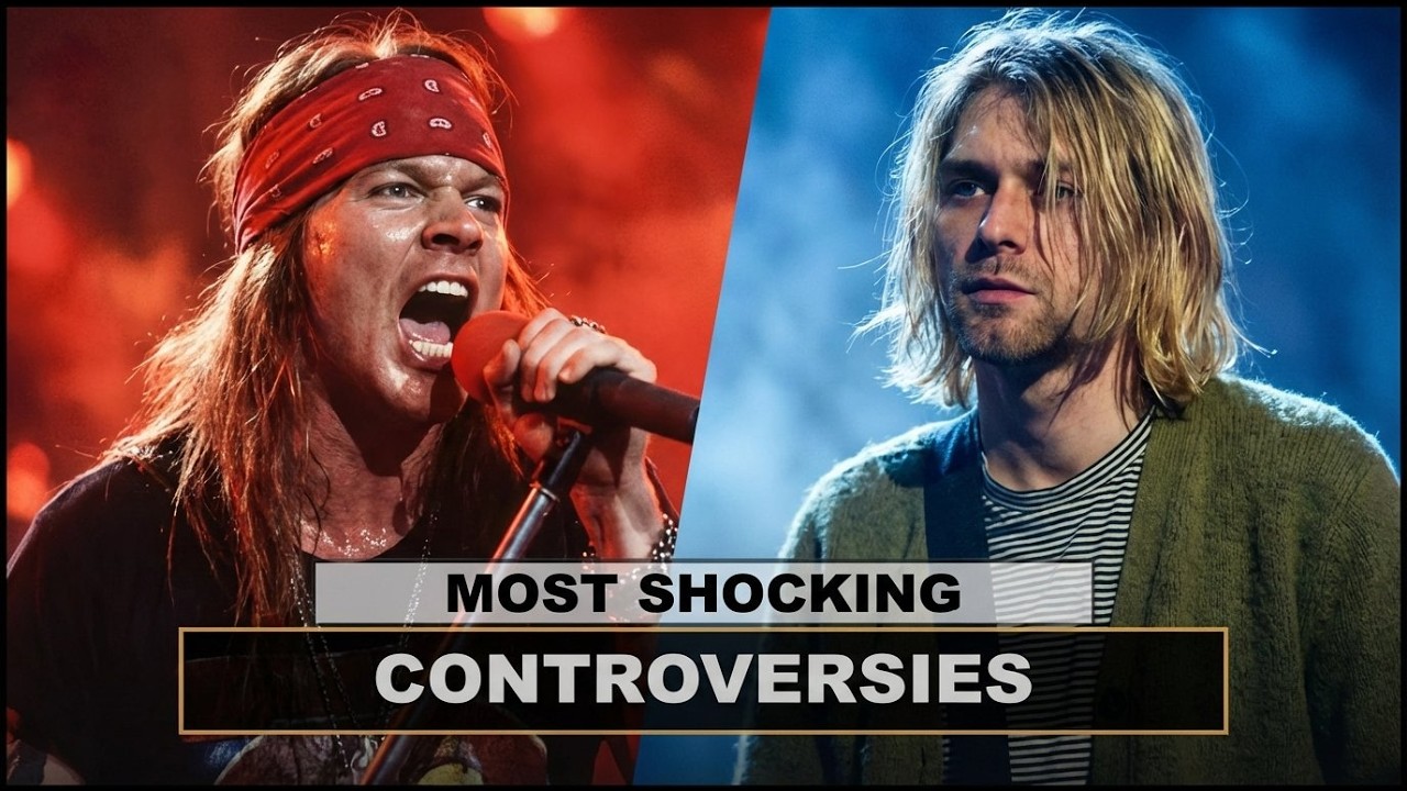 Top 10 Rock Band Controversies That Shocked the World