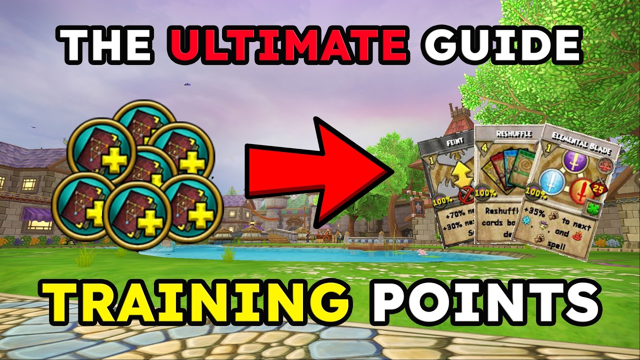 Wizard101 | Полное руководство по тренировочным очкам!