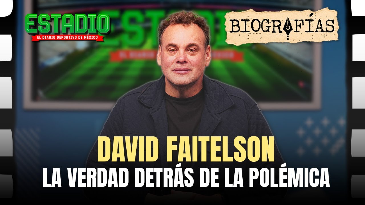 David Faitelson: el hombre DETR&Aacute;S de la POL&Eacute;MICA | Biograf&iacute;as Estadio Deportes