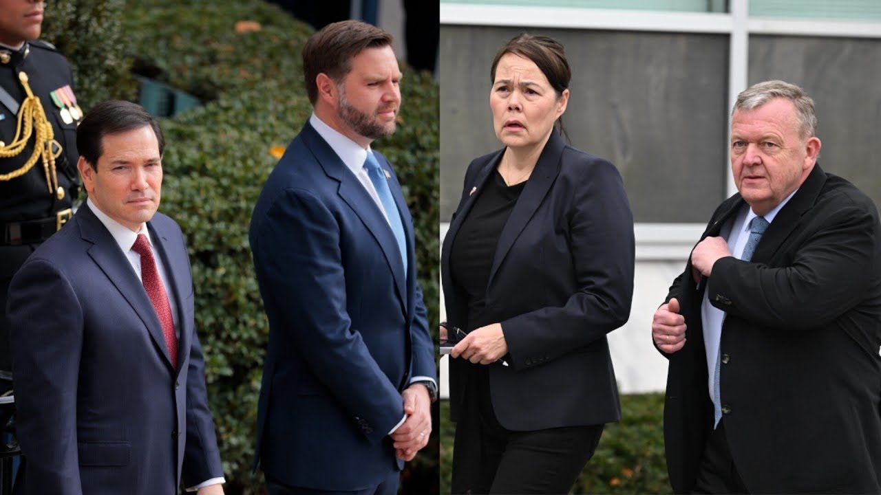 Denmark and Greenland officials meet with JD Vance and Marco Rubio amid Trump&rsquo;s takeover threats