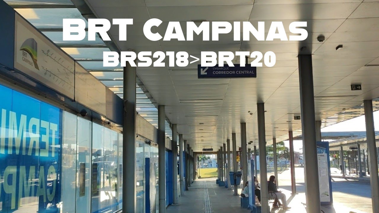 Terminal Itajaí x Estação Mercado -  Linha 218 e BRT20 trajeto completo | BRT Campinas 