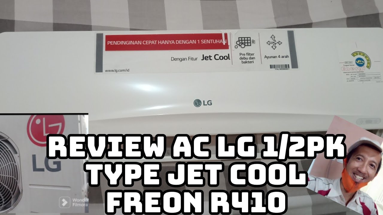 AC LG JET COOL 1/2PK || KELEBIHAN AC LG