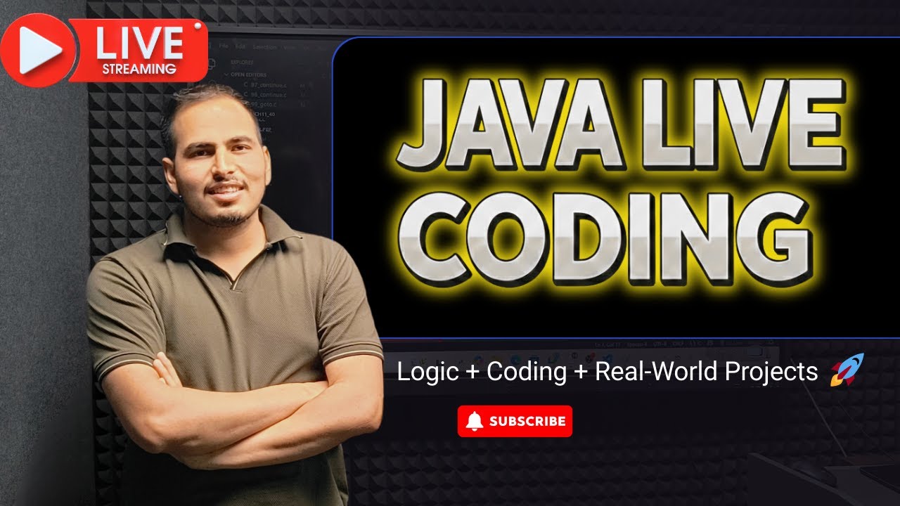 java live coding (Main method in java)