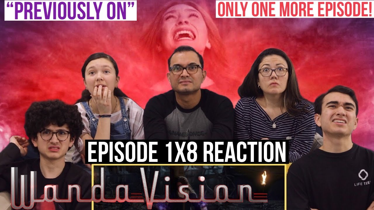 WandaVision 1X8 REACTION! | Episode 8 “Previously On” | MaJeliv Reactions | The Scarlet Witch origin
