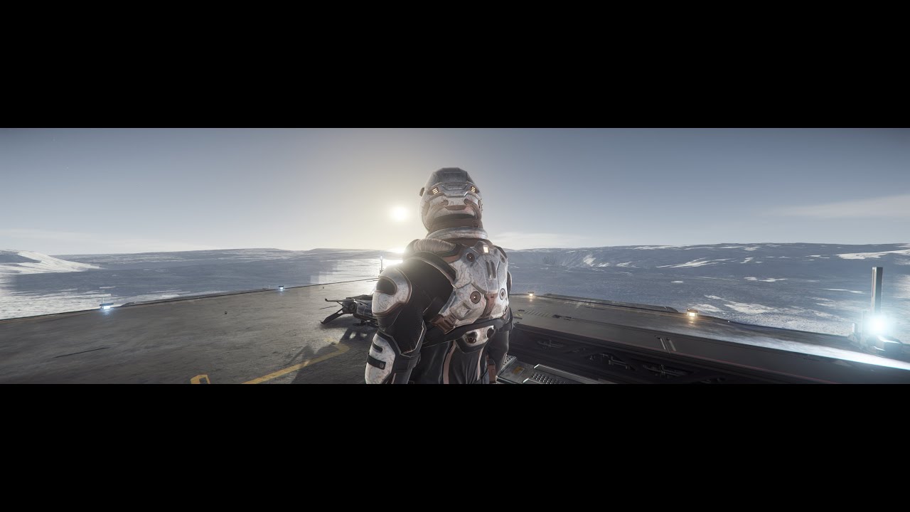 Star Citizen - 5120x1440p HDR Chill Look Around the 600i