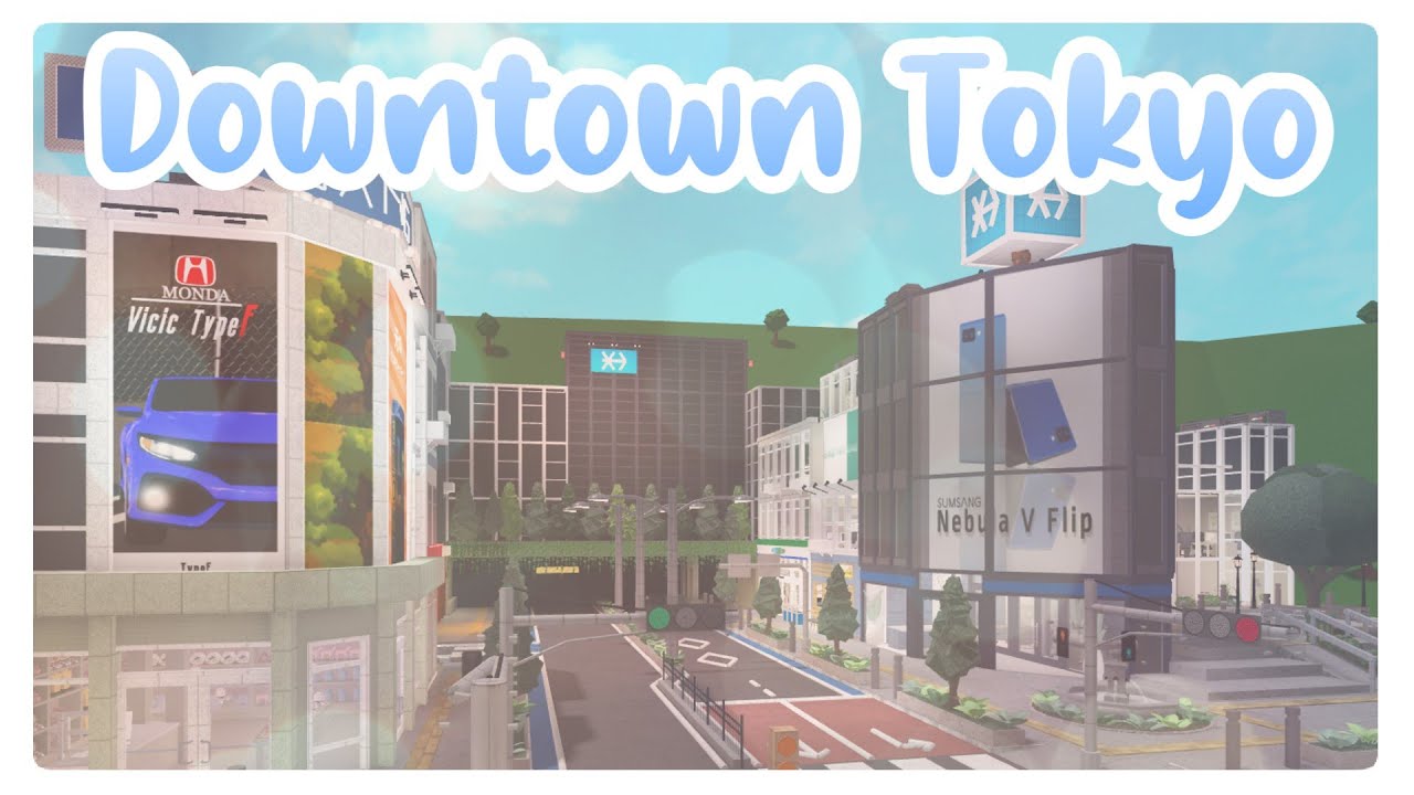 [Bloxburg] [Downtown Tokyo] FULL TOUR