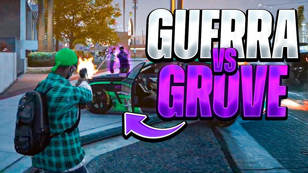 TIROTEO vs GROVE donde hace que VAYAMOS A GUERRA 🔥💀 | CONFLICTO POR TERRITORIOS | Spain RP | xParga