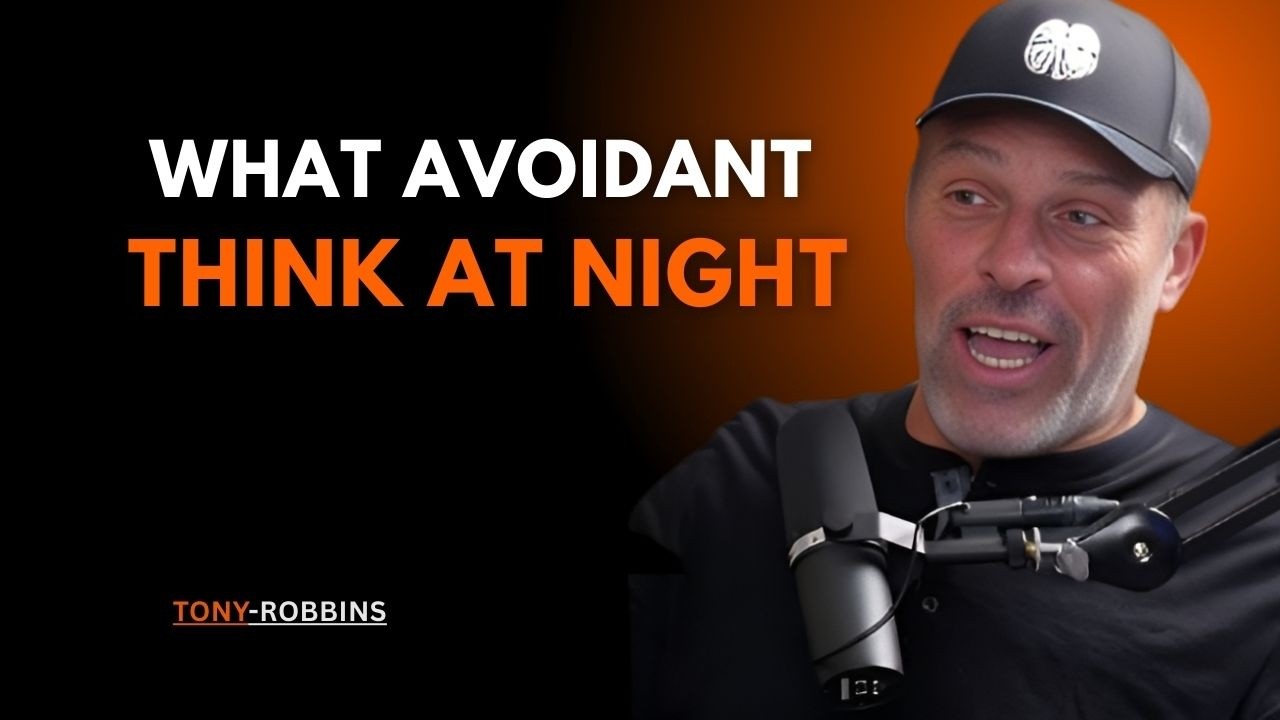What AVOIDANTS Google at 3AM When Your SILENCE Finally Hits Them || TONY ROBBINS