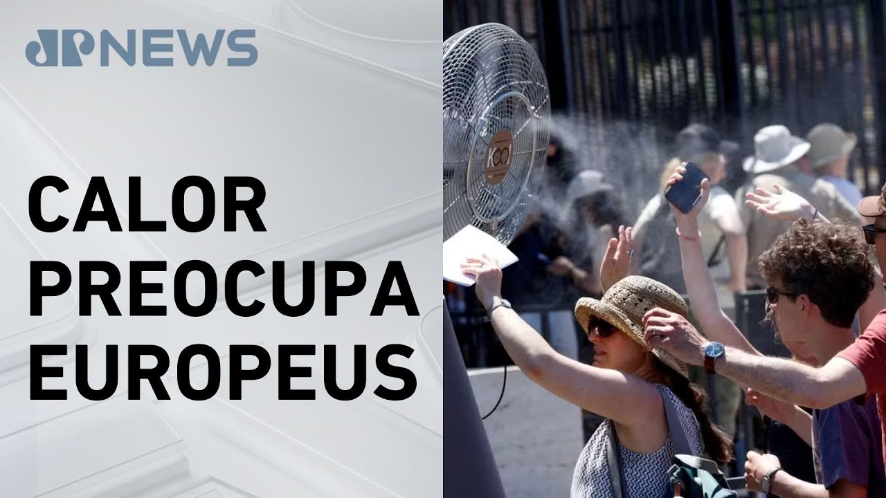 Onda de calor atinge Europa com temperaturas recorde