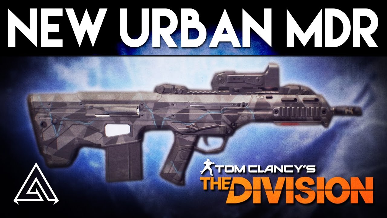 The Division | AMAZING NEW GUN - How To Get The Urban MDR & Gameplay Review