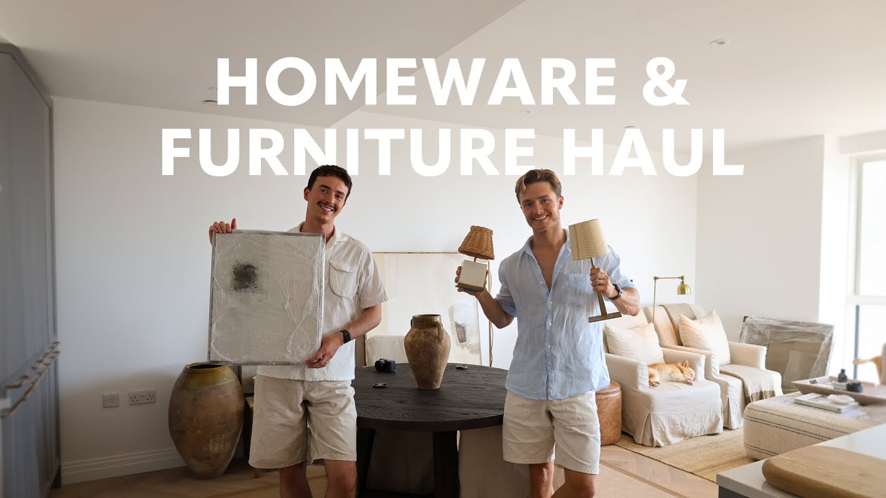 Homeware haul & FINALLY furnishing our new London apartment!!