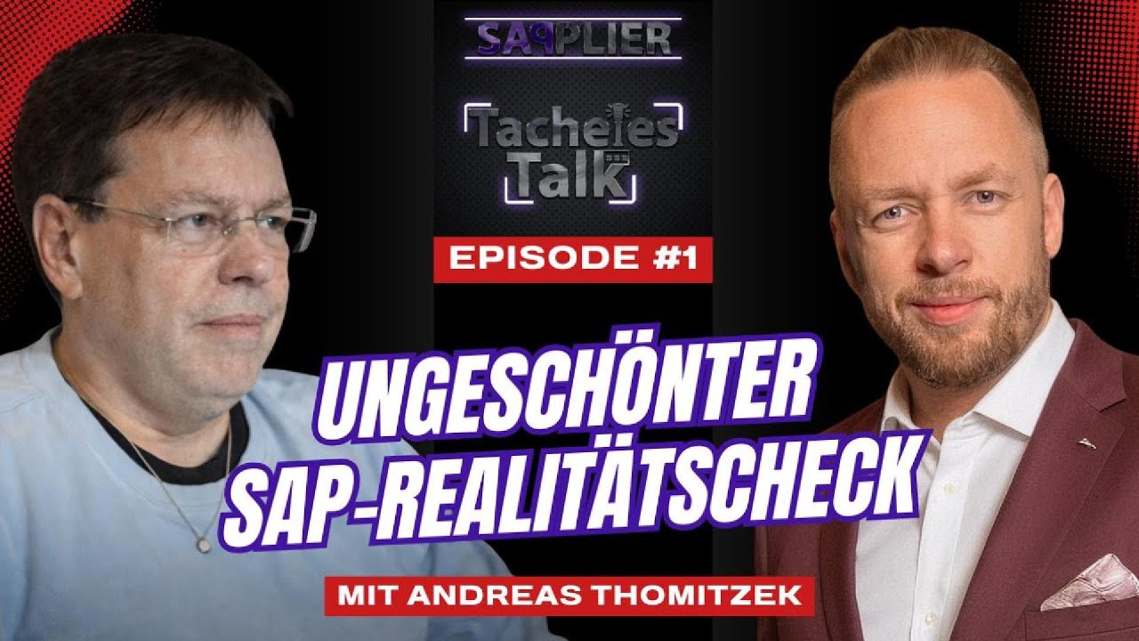 SAPPLIER Tacheles Talk #1 | Die ungeschönte Wahrheit aus dem SAP-Projektalltag (ABAP & EDI)
