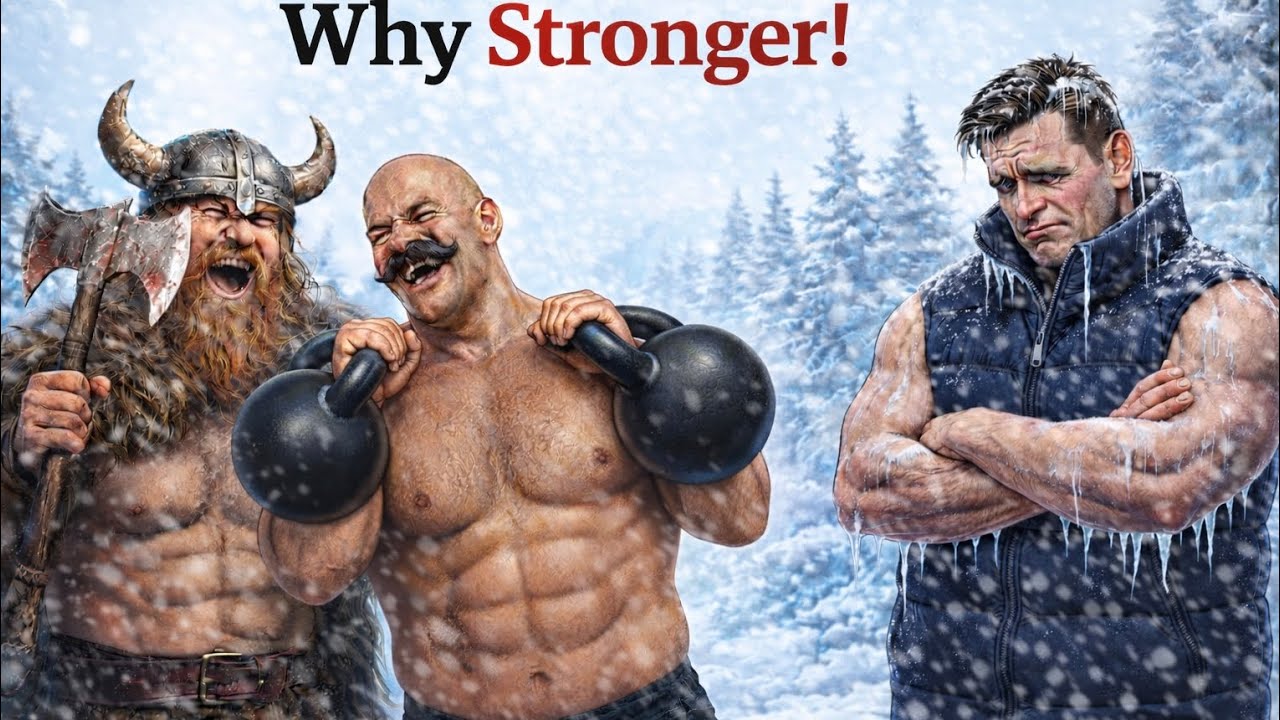 Why Vikings Were Stronger Than Modern Athletes | Kettlebells, Snow & Real Strength !
