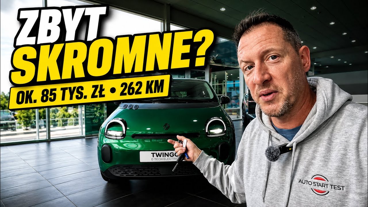 Około 85 000 zł i 262 km zasięgu &ndash; czy nowe Twingo wystarczy?