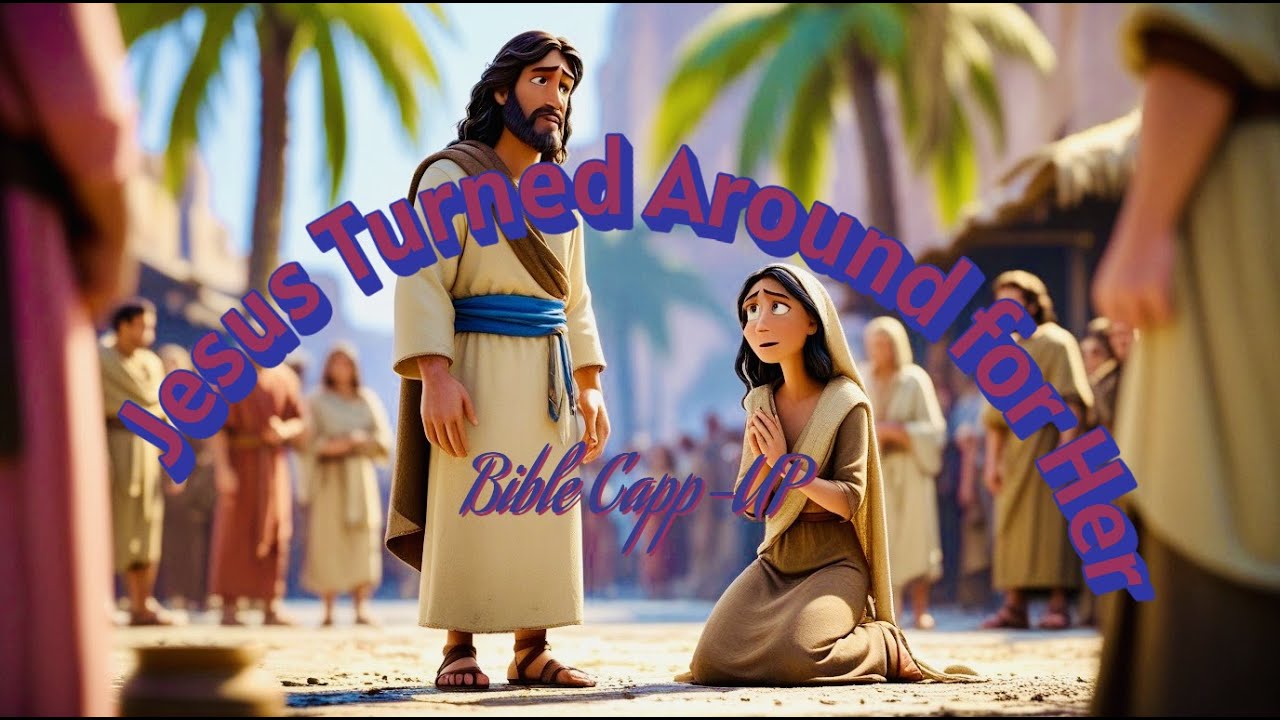 The woman touches Jesus'Cloak  (One Touch, One Miracle: A Story of Hope and Healing)