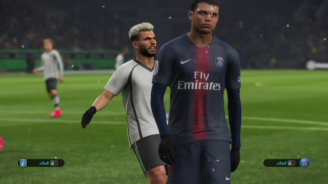 مباراة بين باريس _ مانشستر ستي |PES 2019