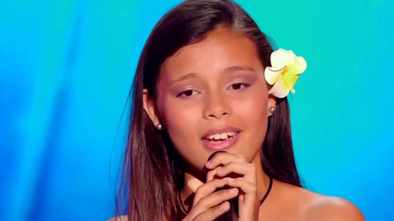 « Les moulins de mon coeur » Tinalei à La France a un incroyable talent en Octobre 2019