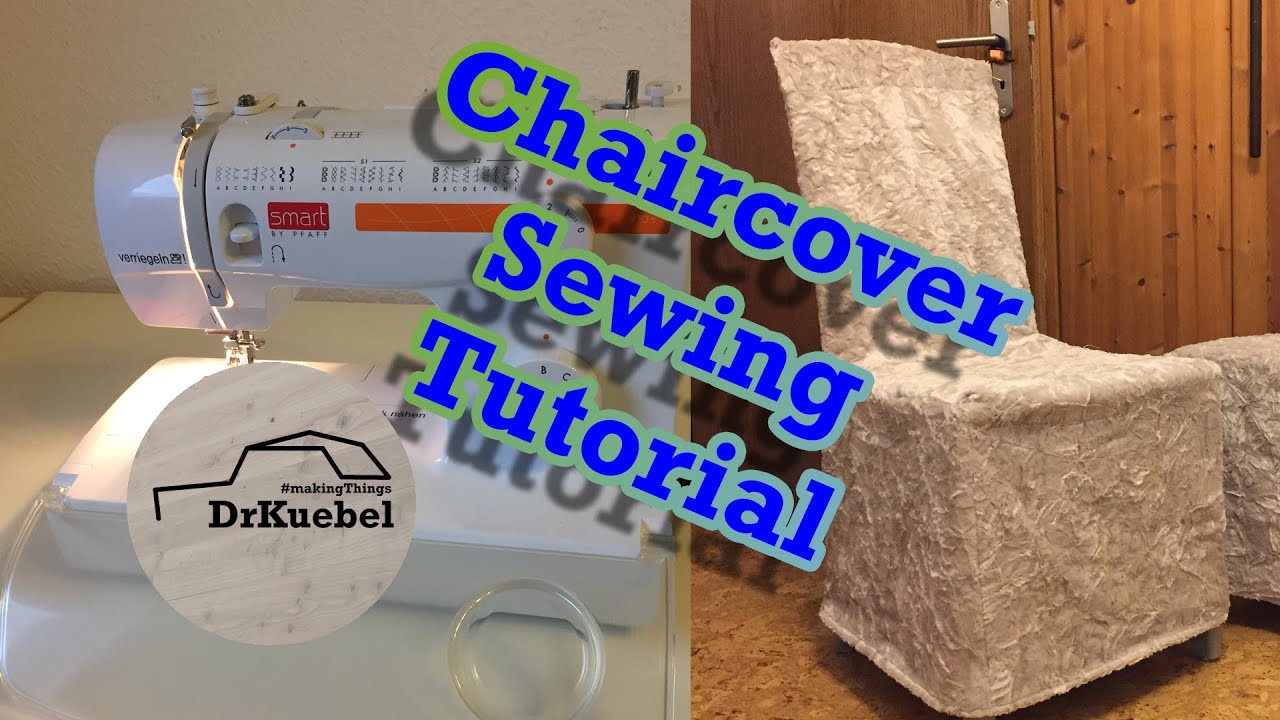 How to sew chair covers. // Slip covers