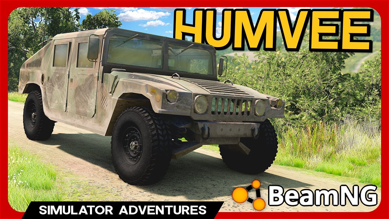 HUMVEE Mod for BeamNG - ICONIC Military Truck!