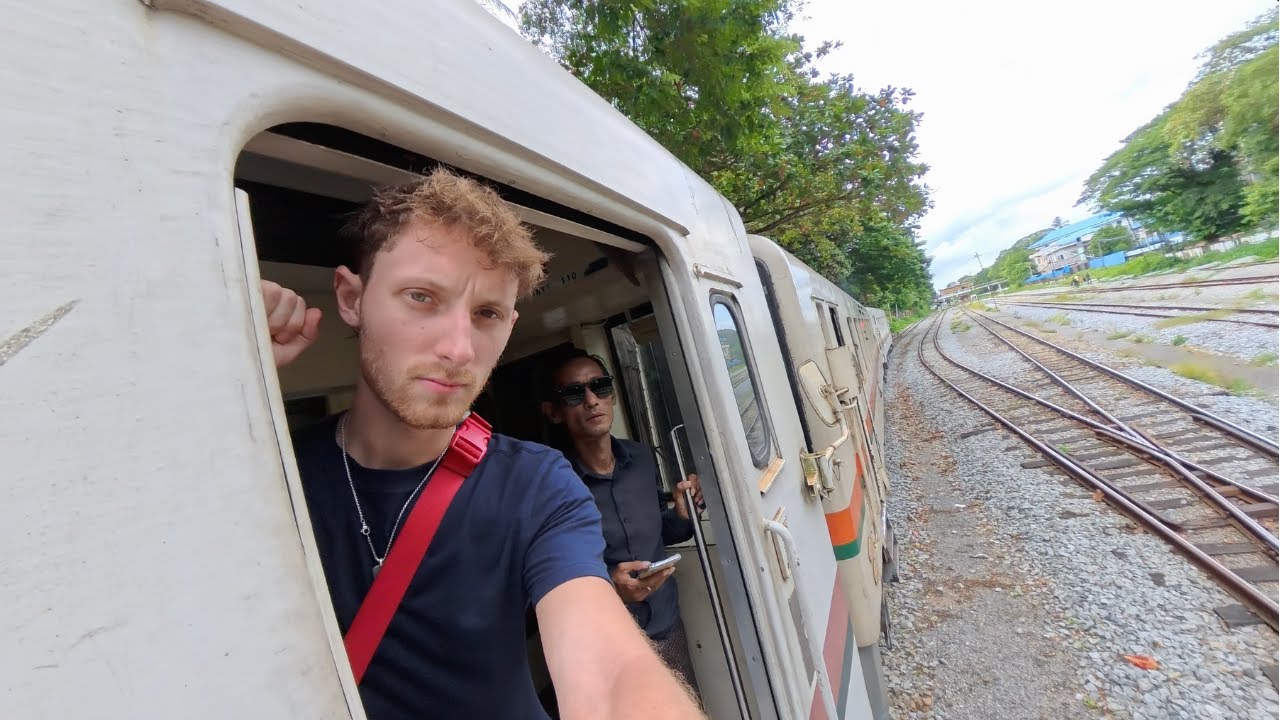 This train took me around all of Yangon for less than $1 dollar?! (Myanmar Final)