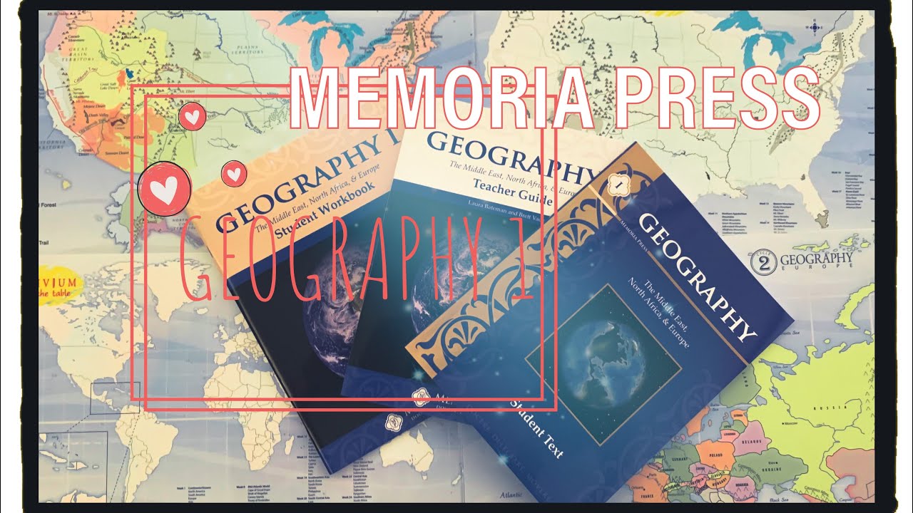 Memoria Press homeschool Curriculum Geography 1 flip through