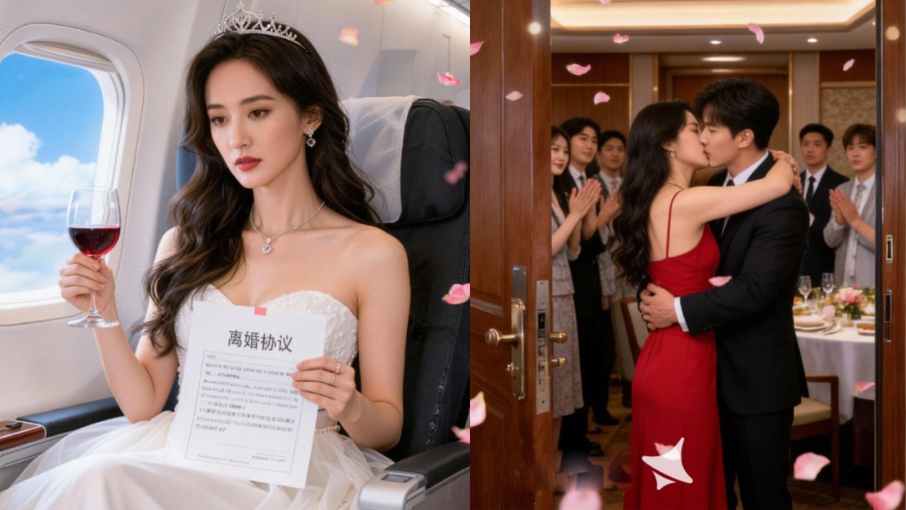 زوجها يقبل حبيبته، وابنها يصفق بجانبه. فغادرت لتصبح طبيبة عالمية مشهورة، فأصبح ندمه متأخراً جداً！