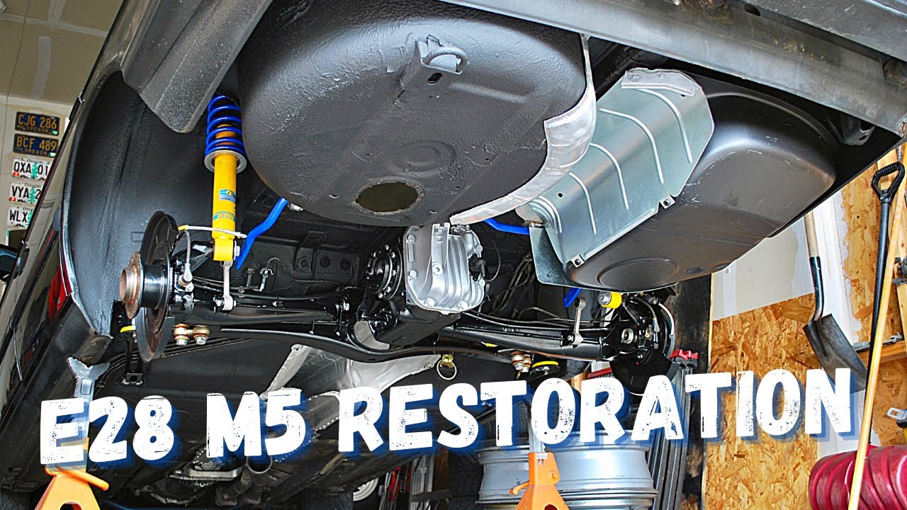 [Photo Pictorial] Dinan E28 M5 Rear Suspension Restoration (1988 BMW M5)