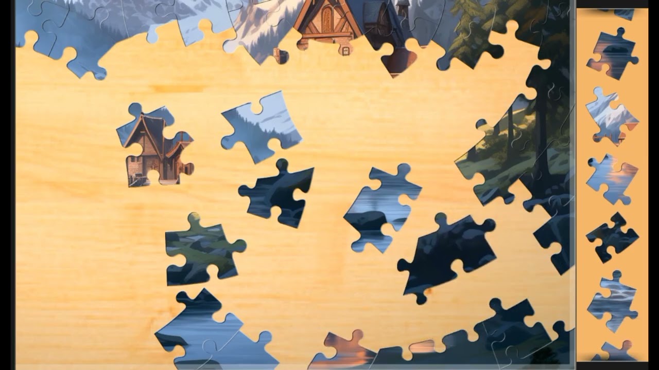 Alpine Castle🏰🏰 jigsaw puzzle🧩🧩 || @funpuzzle1122 