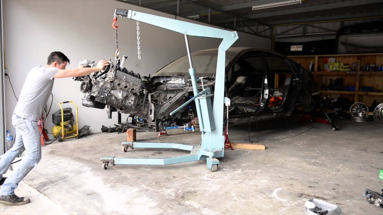 RWD conversion, 3UZ ITB  Ep. first start
