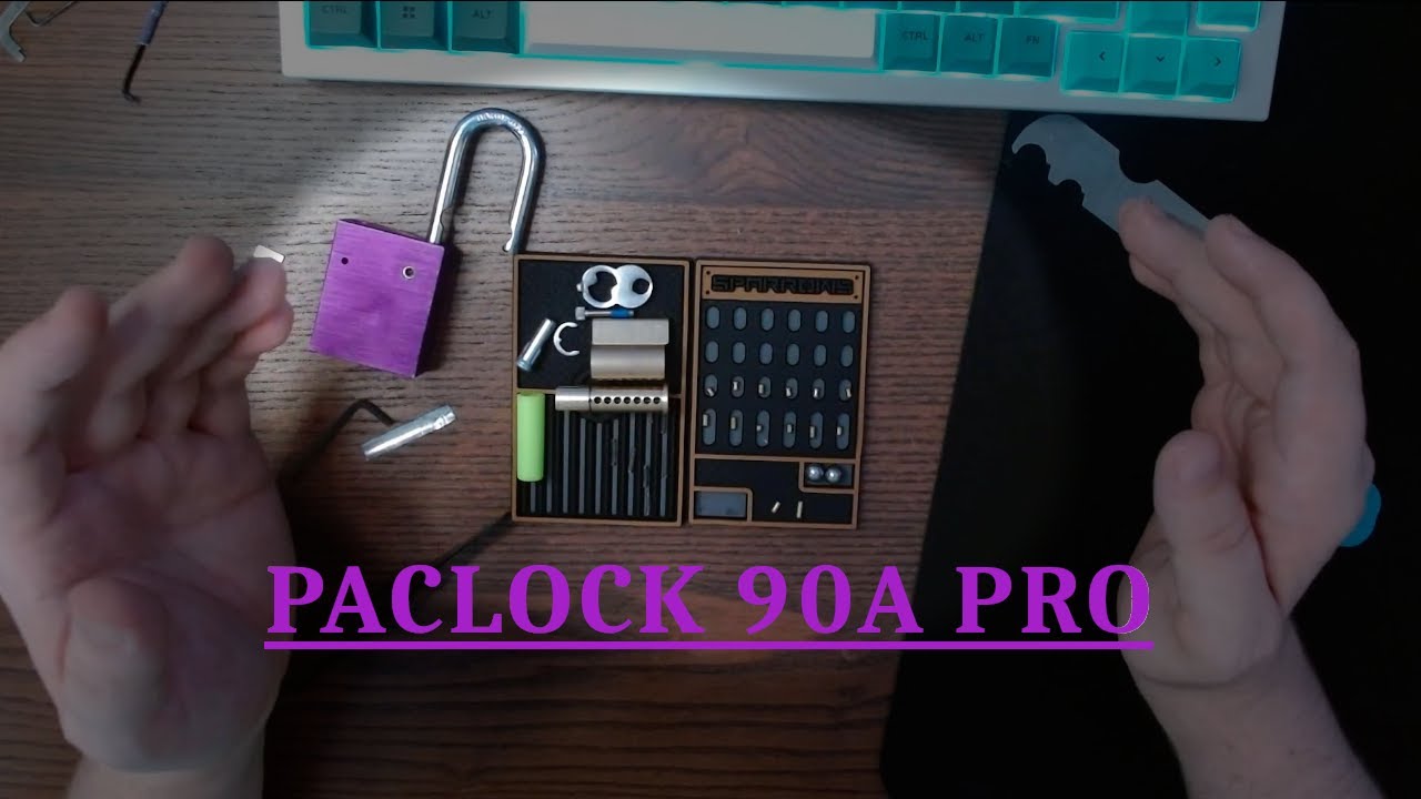 How To Pick and Gut a Paclock 90A Pro - Intermediate Lock Picking