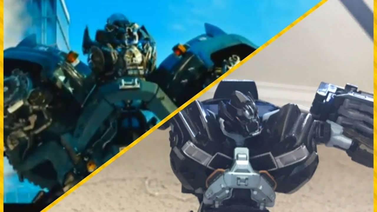 Transformers: DOTM - Ironhide and Sideswipe vs. The Dreads (Stop Motion)
