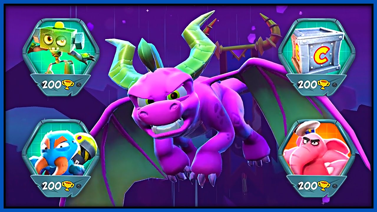 Crash Bandicoot On The Run - Spyro Season 3 (Oxide Dark Spyro)