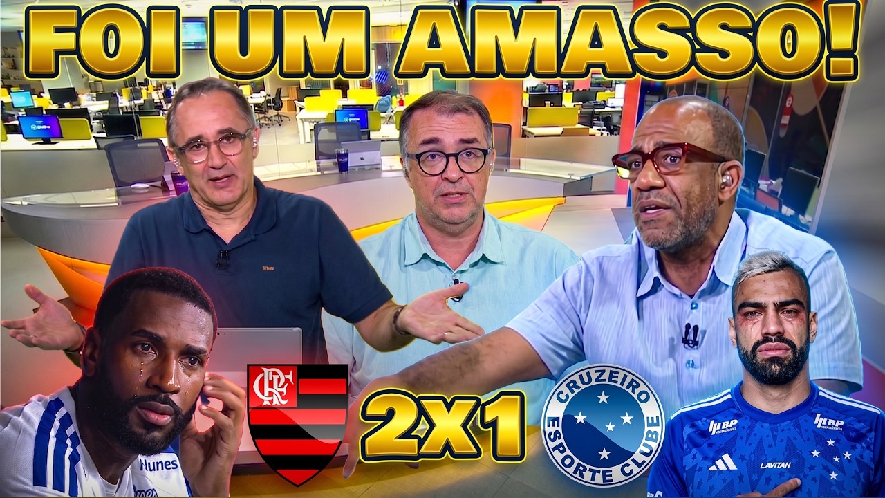 AVASSALADOR! FLAMENGO 2x1 CRUZEIRO OITAVAS DE FINAL DA LIBERTADORES.