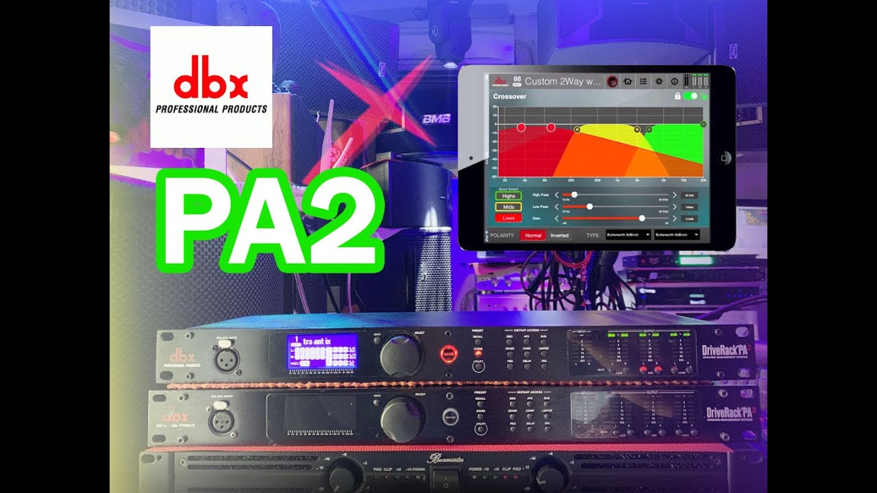 DBX DriveRack PA2, Test hàng china xem thế nào nhé 0989352517
