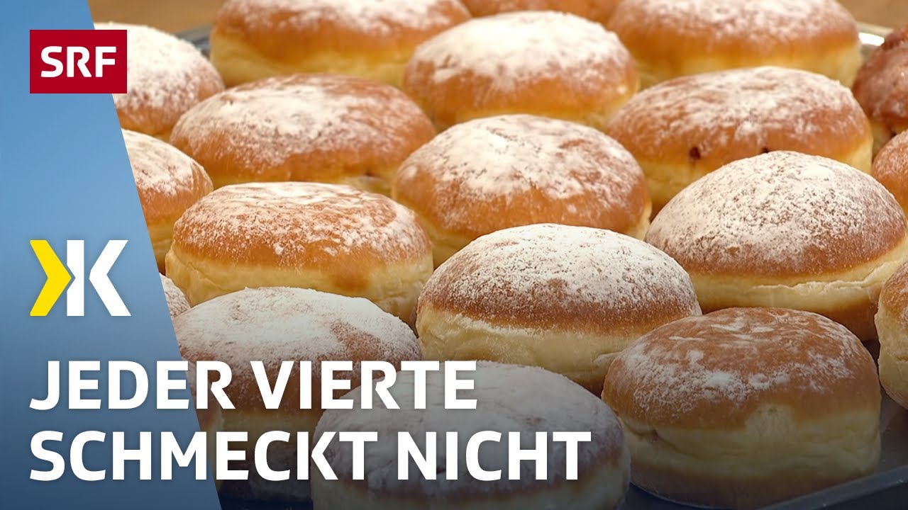 Berliner im Test: Keiner überzeugt mit Geschmack und Geruch | 2019 | Kassensturz | SRF