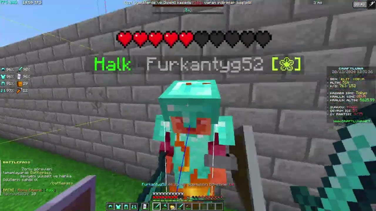 CRAFTLUNA SLAYER 1 Kill montage