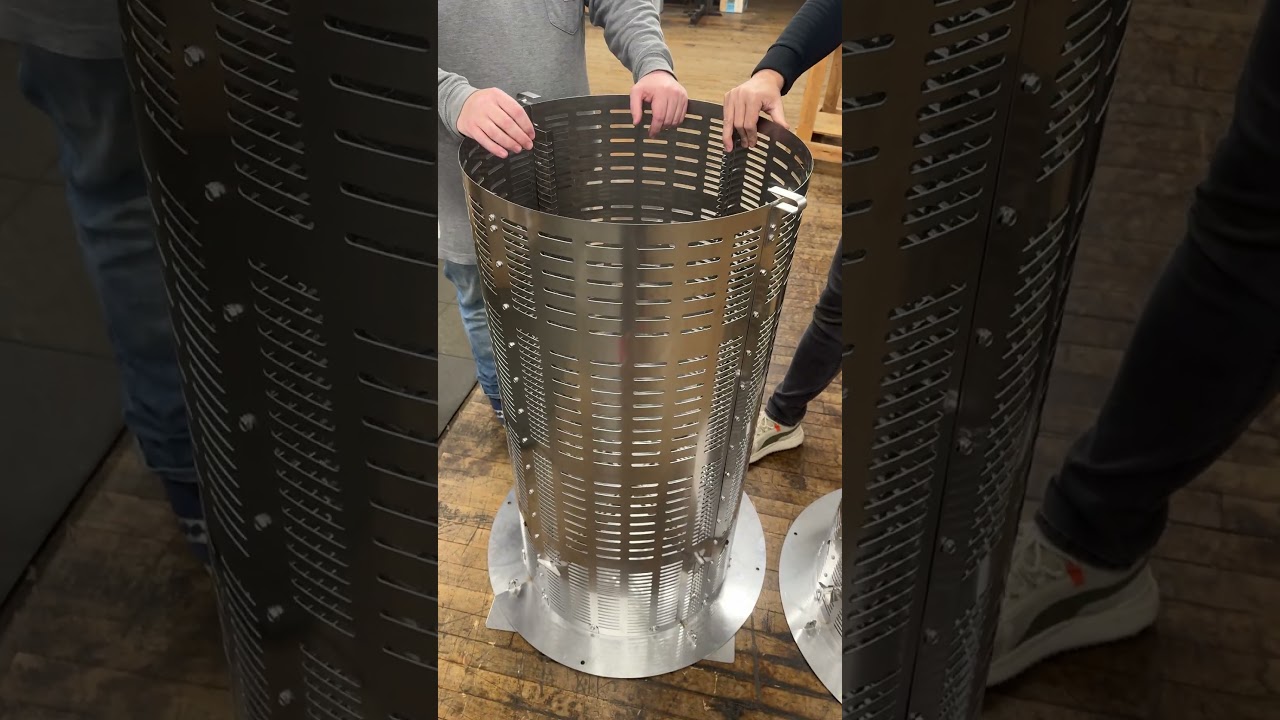 Stainless Steel Burn Barrels Incinerators that burns Yard Debris Safely | 100% Made in the USA