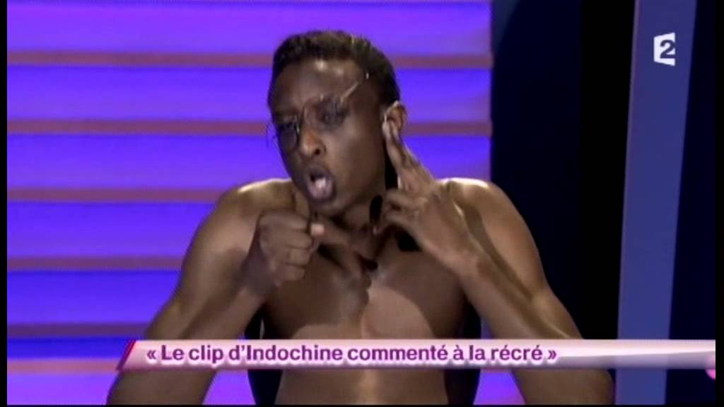 Ahmed Sylla [39] Le clip d'Indochine commenté à la récré - ONDAR