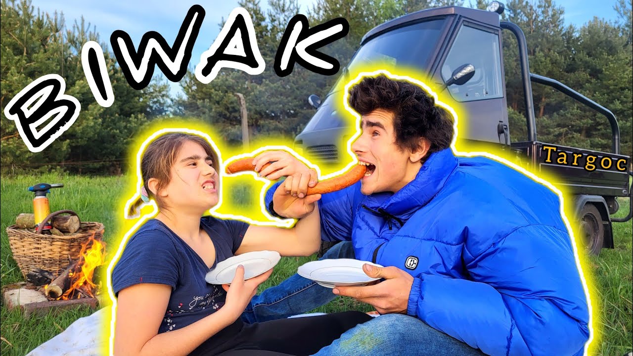 W sumie życie jest piękne jak się ma siostrę i mini autko (biwak)