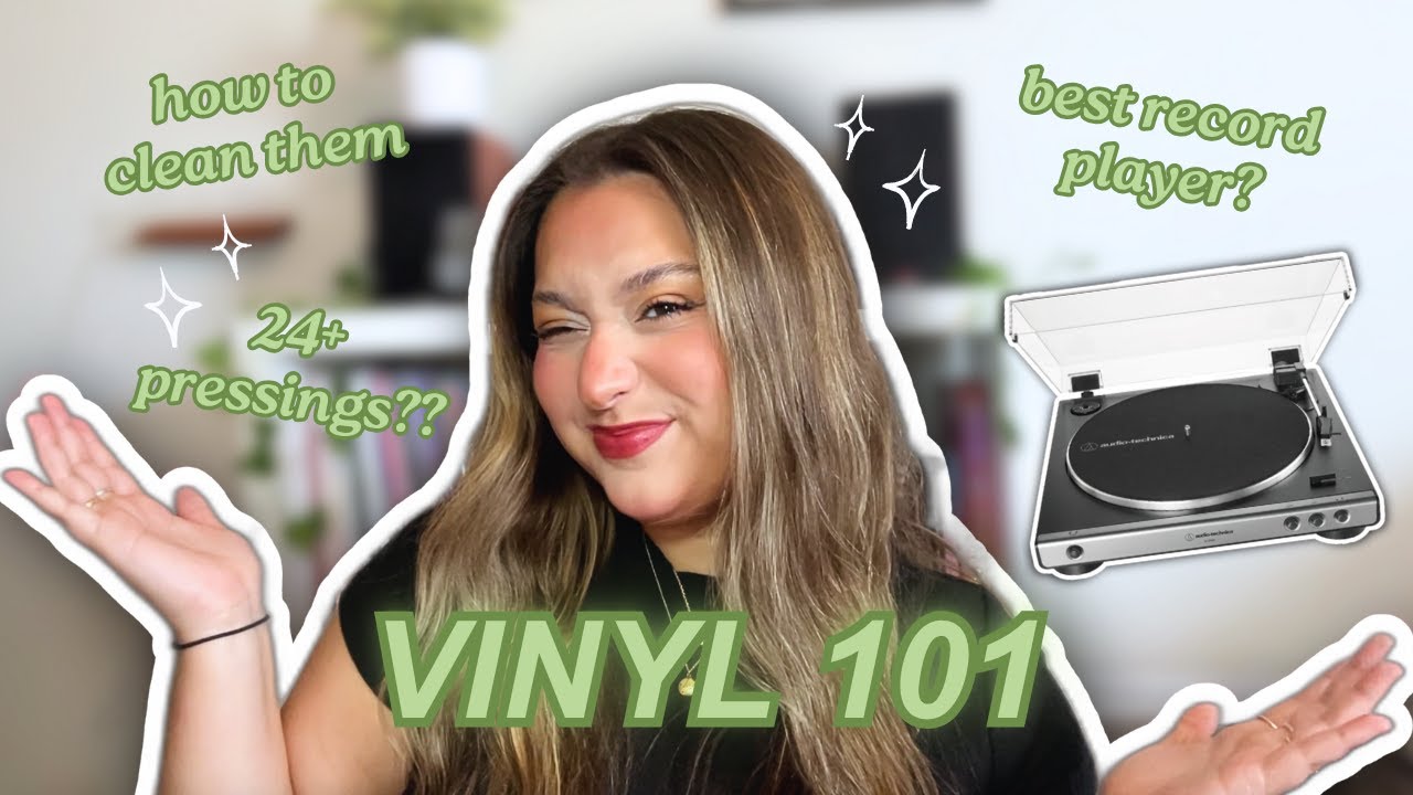 VINYL 101 | how to play, take care, & store your vinyl!