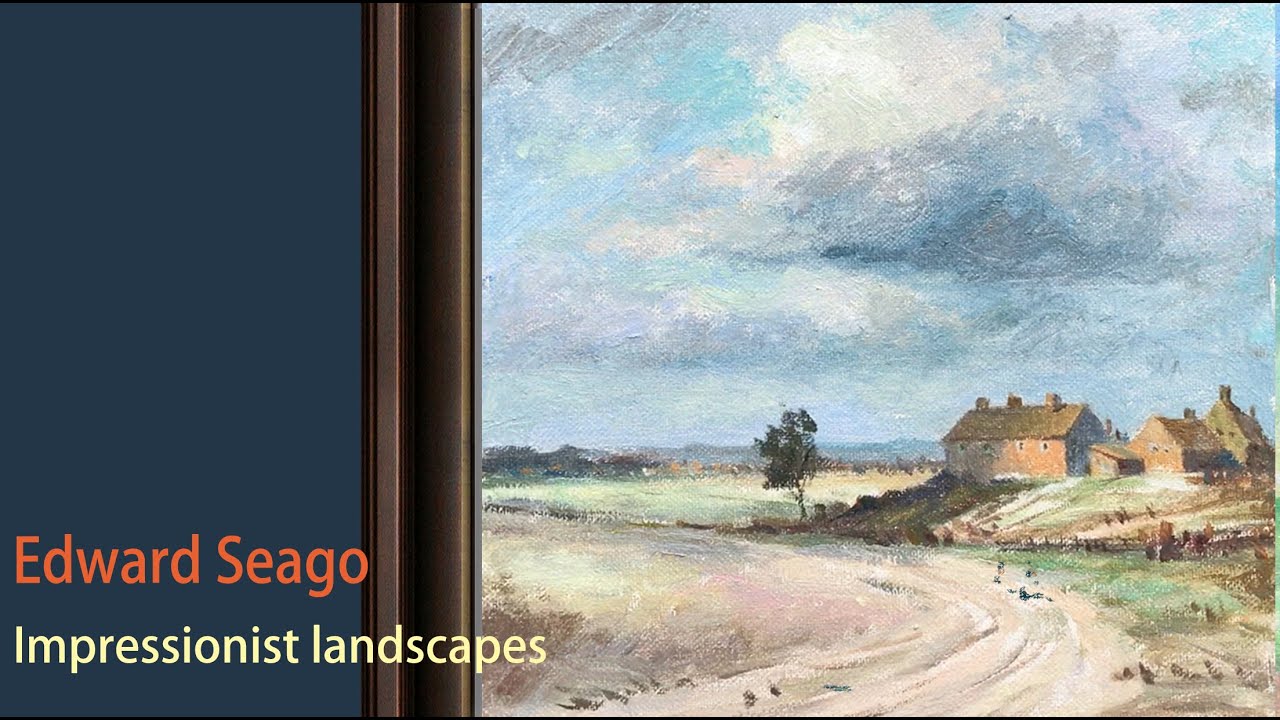 A Quiet Impressionist Landscape | Edward Seago–Inspired | Acrylic