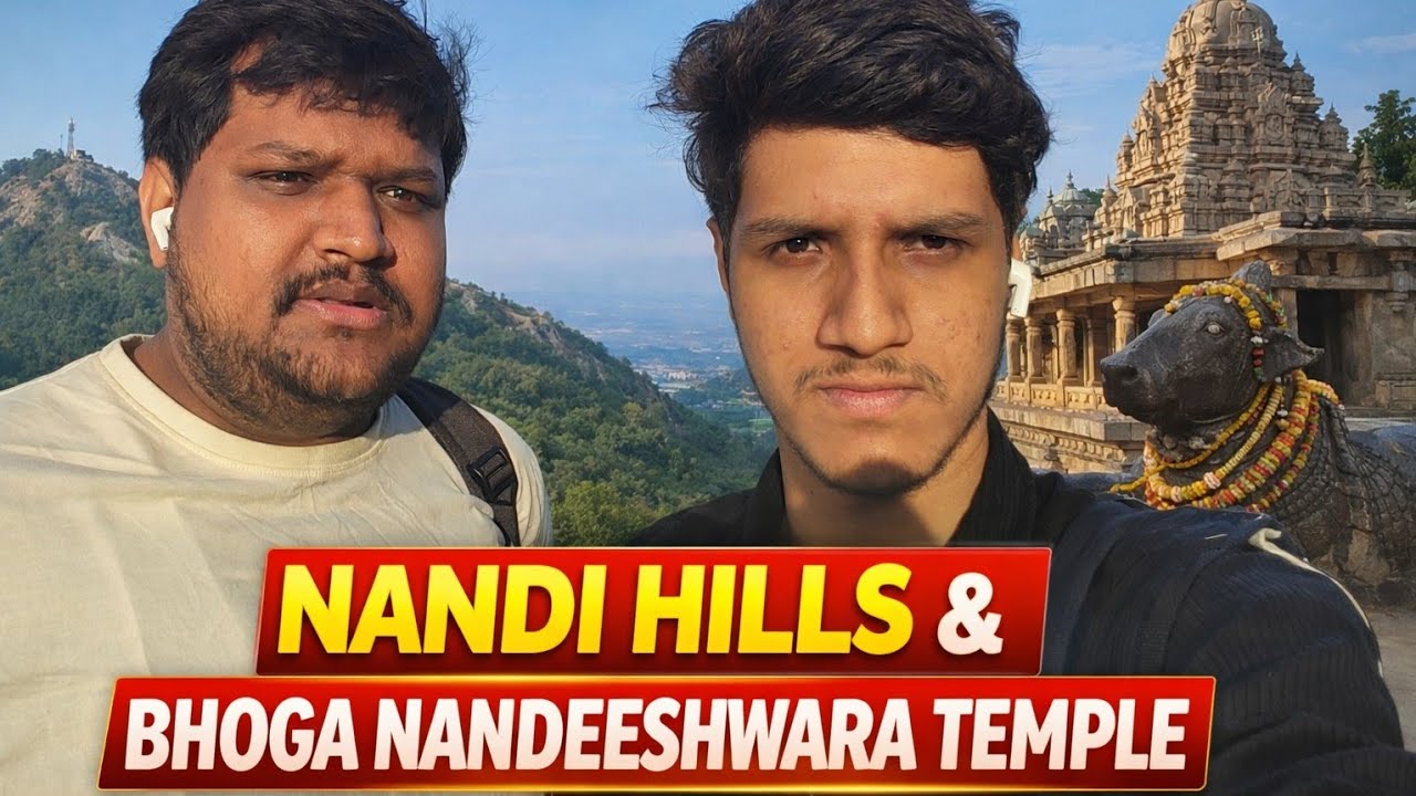 ನಂದಿ ಬೆಟ್ಟ & ಭೋಗ ನಂದೀಶ್ವರ ದೇವಾಲಯ | MUST VISIT PLACE #nandihillsbangalore #hindu #temple 