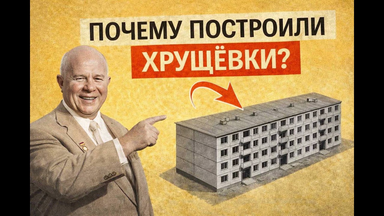 Почему СССР построил эти дома? Вы не поверите…
