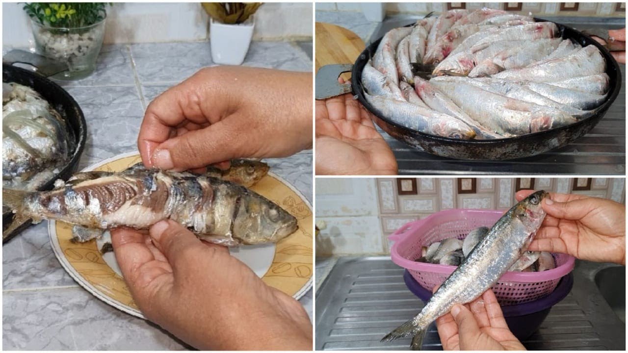 سمك السردين مشوي فمقلة شواية بلا دخان بلا تعب أو مجهود بمذاق رائع و خطير