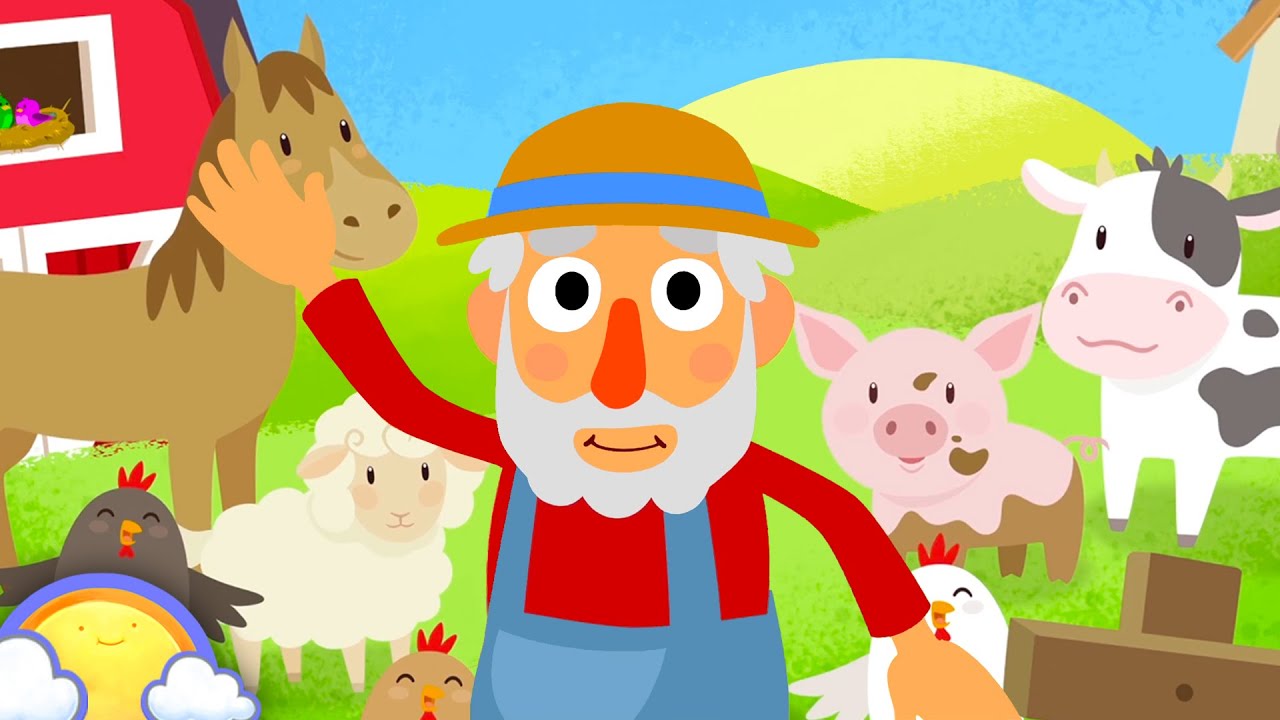 Old MacDonald Had a Farm | Nursery Rhymes for Children! | CheeriToons