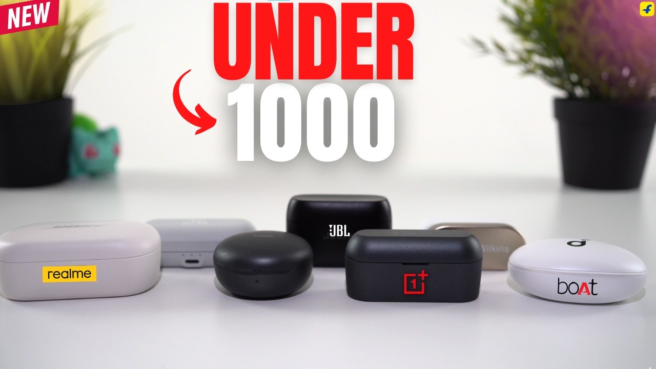 Top 5 Best Earbuds Under 1000 in India 2026 Perfect Earbuds ⚡️⚡️Ranking Top 5 TWS Under 1000 rs