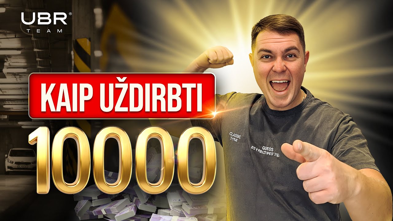 Kaip uždirbti 10000 Eur! #r8per365 (26 serija)